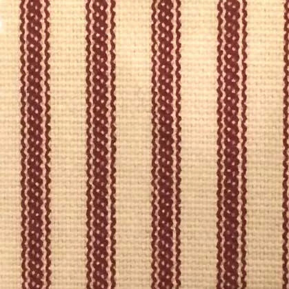 Ticking Stripe Shower Curtain Classic 100 Percent Cotton Made in USA by Southern Ticking Co 5 Colors