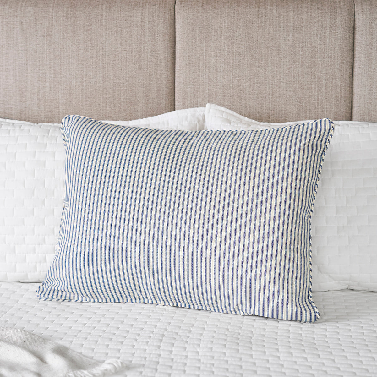 Navy blue pillow deals shams standard