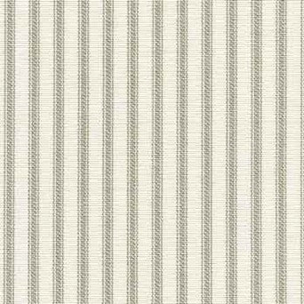 Gray Ticking Stripe Fabric