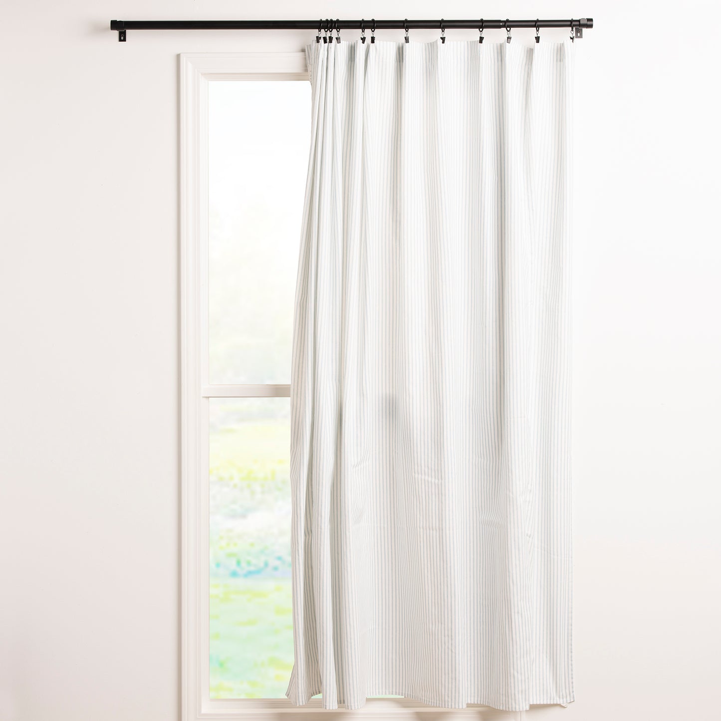 Premium  Soft Blue Curtain Panel 4 Lengths Lined or Unlined