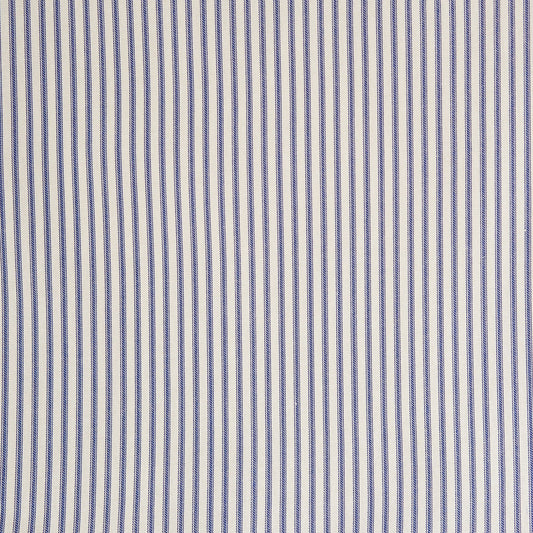 SAMPLE Ticking Stripe Shower Curtain Duvet and Bedding Fabric Sample