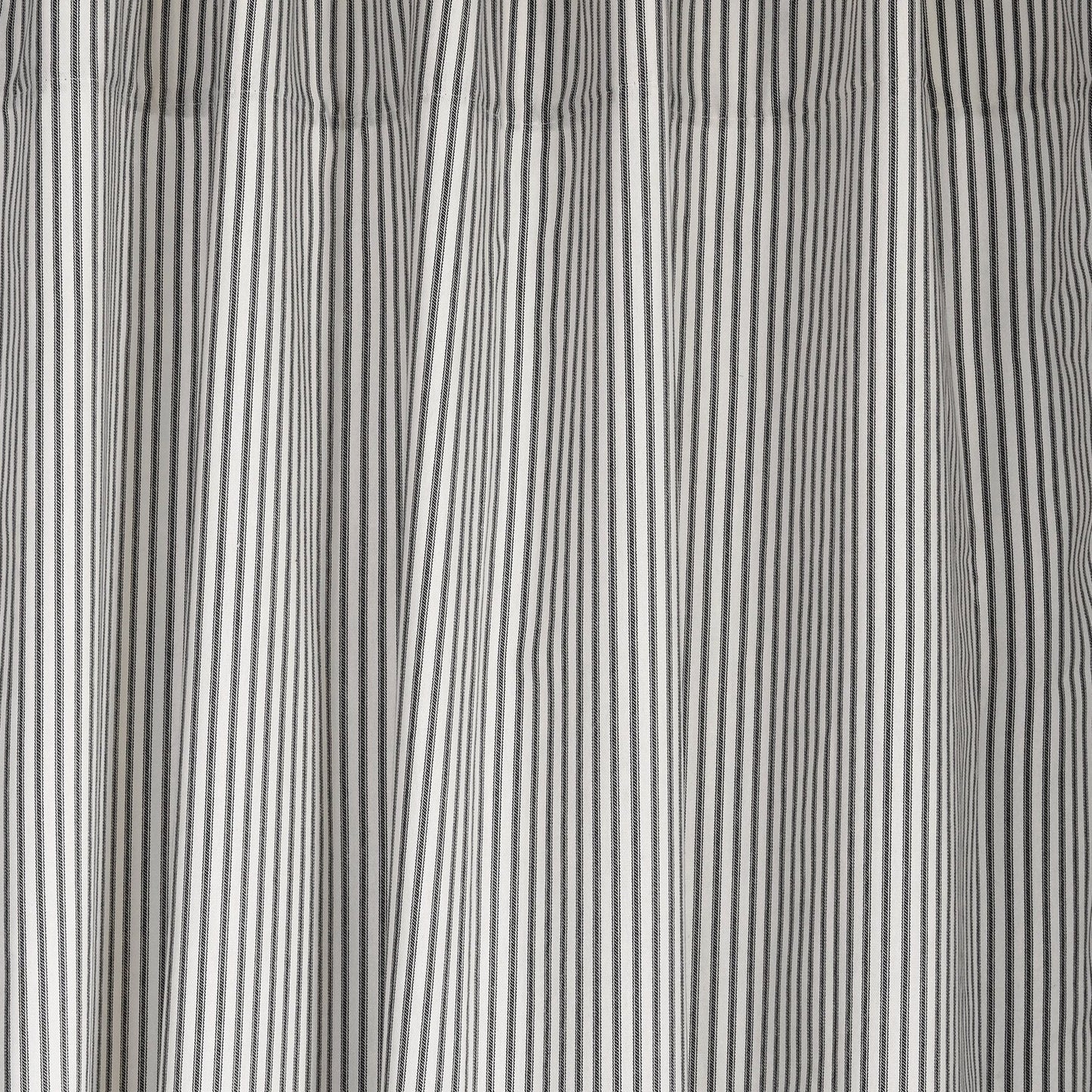Black Duvet Cover Set - Ticking Stripe Made in USA