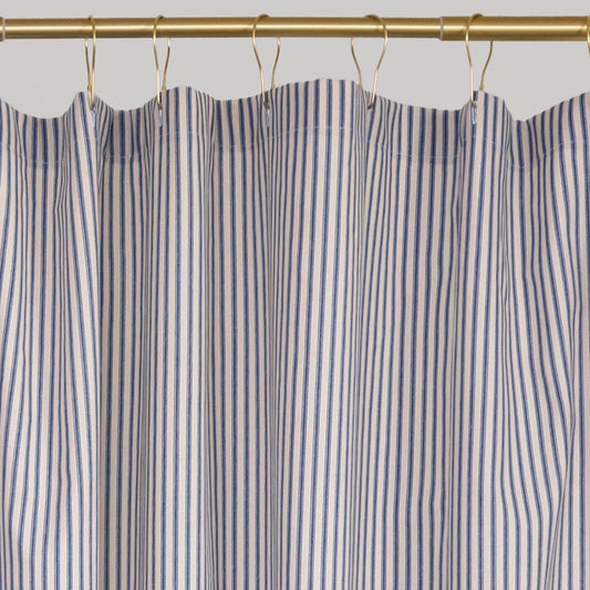 Extra Wide Fabric Shower Curtain 84, 96, 108 inches width