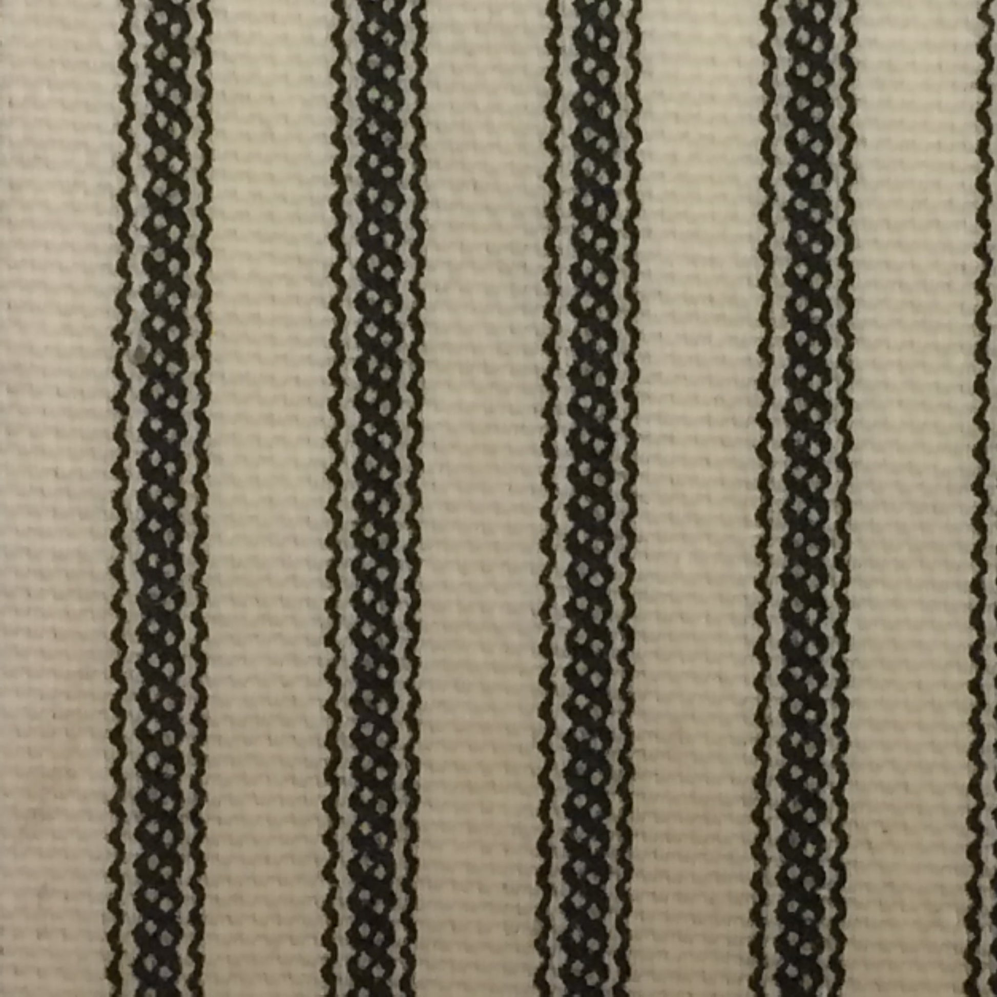 Black Stripe Ticking Bolster Neckroll Pillow