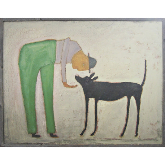 Man With Dog